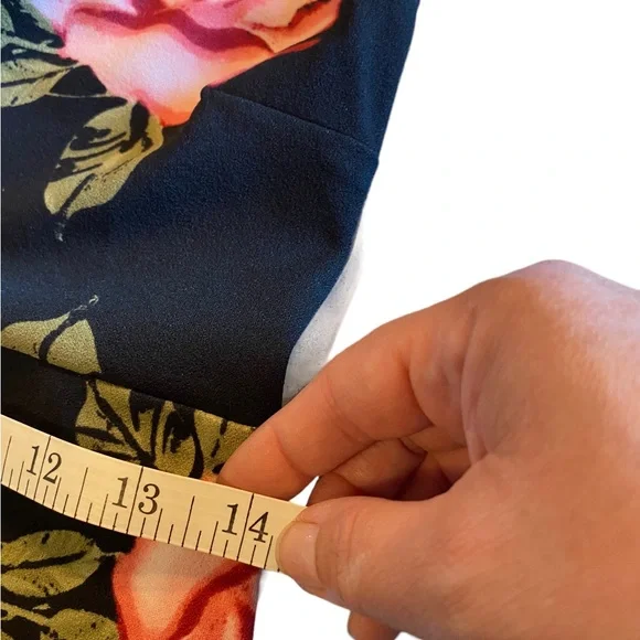 Guess Bianka rose print slit mini dress - Picture 12 of 15